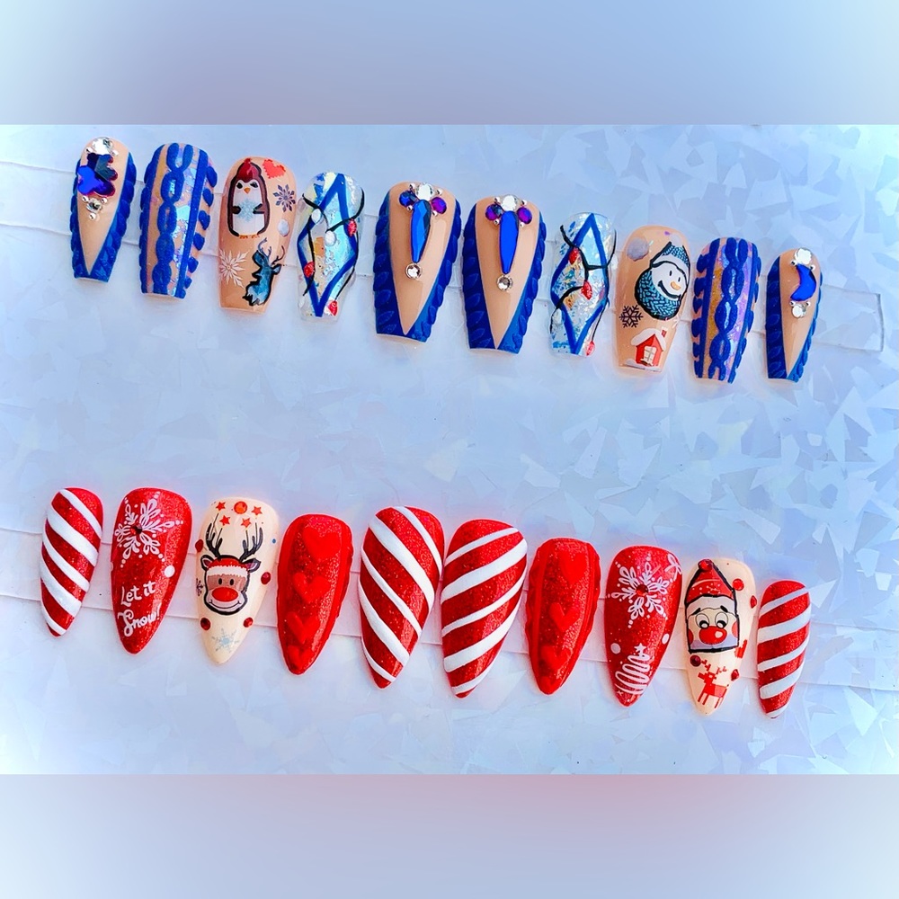 Press on nails ,acrylic nails ,reusable nails